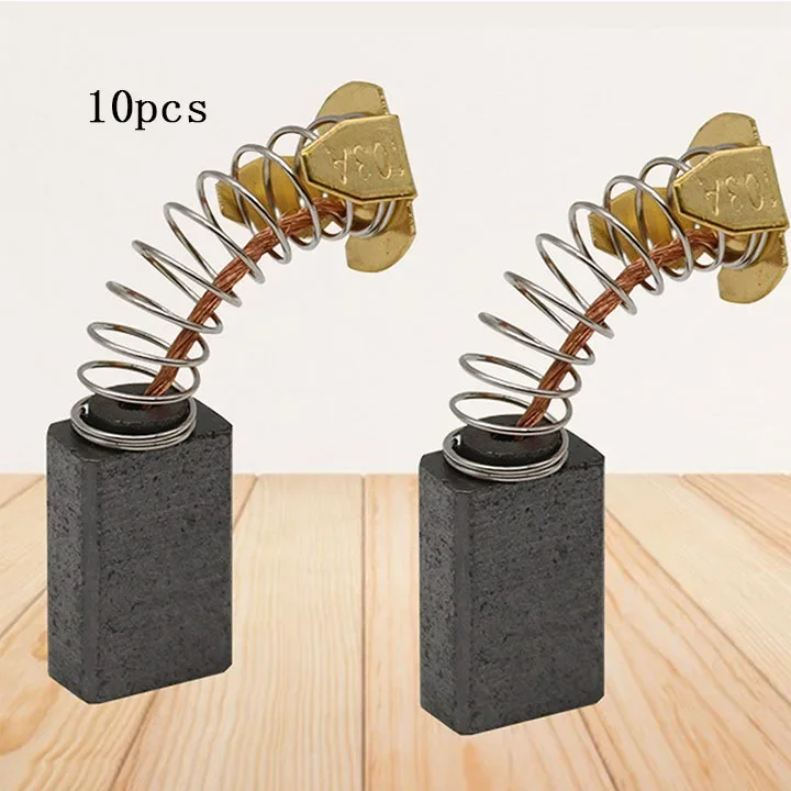 Circular Saw Cordless - 10Pcs 15x10x6mm Carbon Brush for Rotary