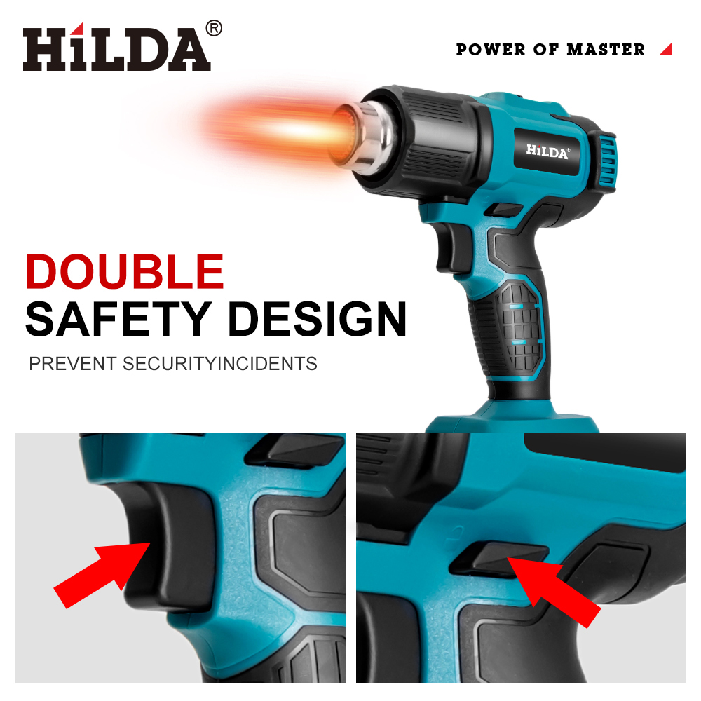 HILDA Handheld Hot Air Gun Adj - Heat Gun Variable 评论和价格