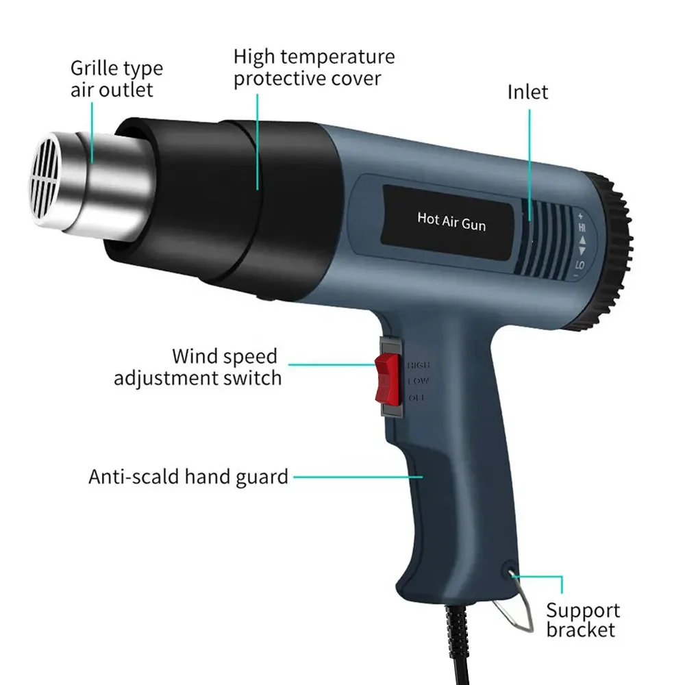 Hot Air Gun Heat Gun 2000W Var - Heat Gun Variable 评论和价格