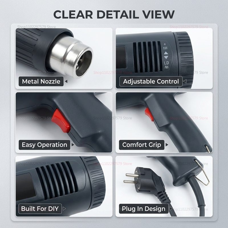 new hot air gun 2500W variable - Heat Gun Variable 评论和价格